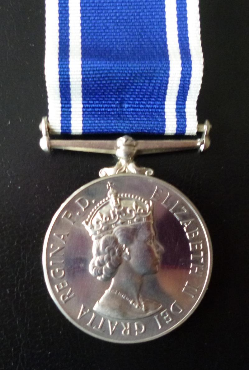 Police Long Service Medal awarded to Sergt. Alexander Smith.