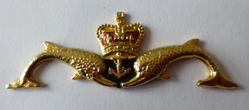 Royal Navy Qualified Submariner's Badge.