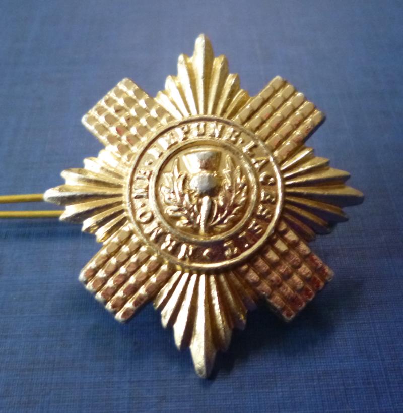 Scots Guards Staybrite Other-ranks' Cap-badge.