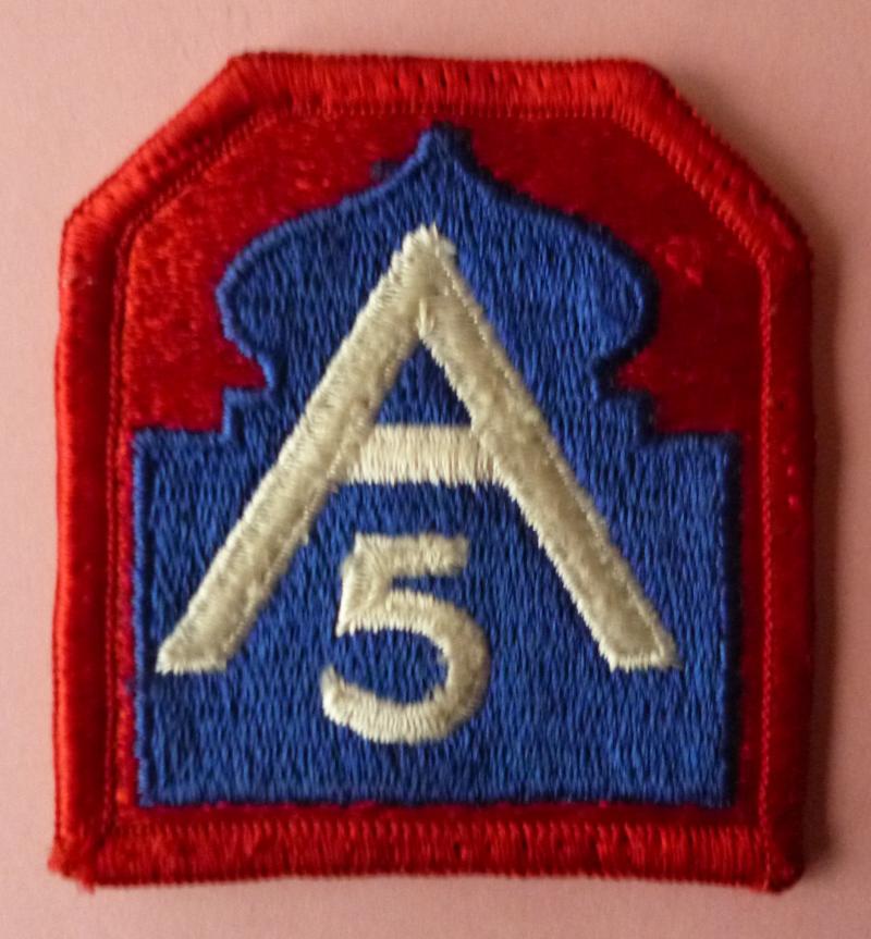 USA : 5th Army Shoulder-flash.