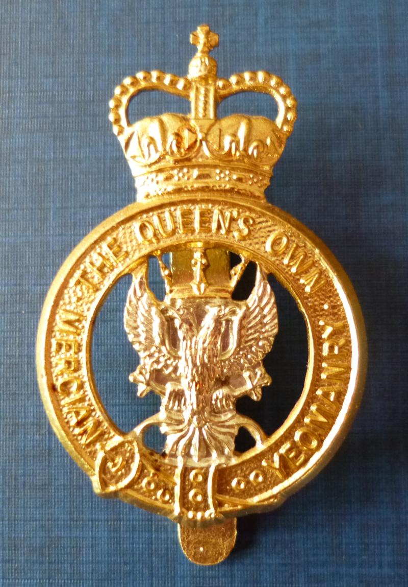 The Queen's Own Mercian Yeomanry Cap-badge.