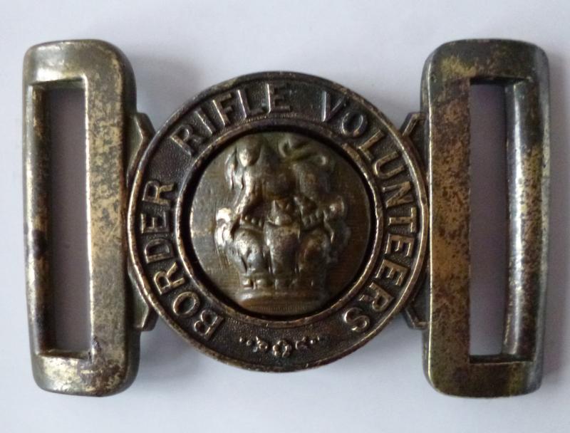 Border Rifle Volunteers Victorian Waist-belt Two-part Buckle.