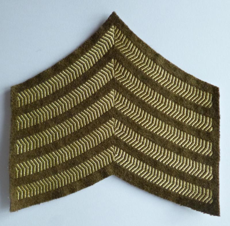 British Army Five Chevron Good-conduct Badge