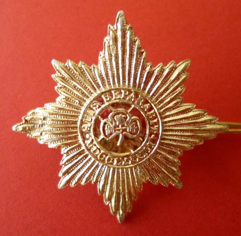 Irish Guards Staybrite Cap-badge.