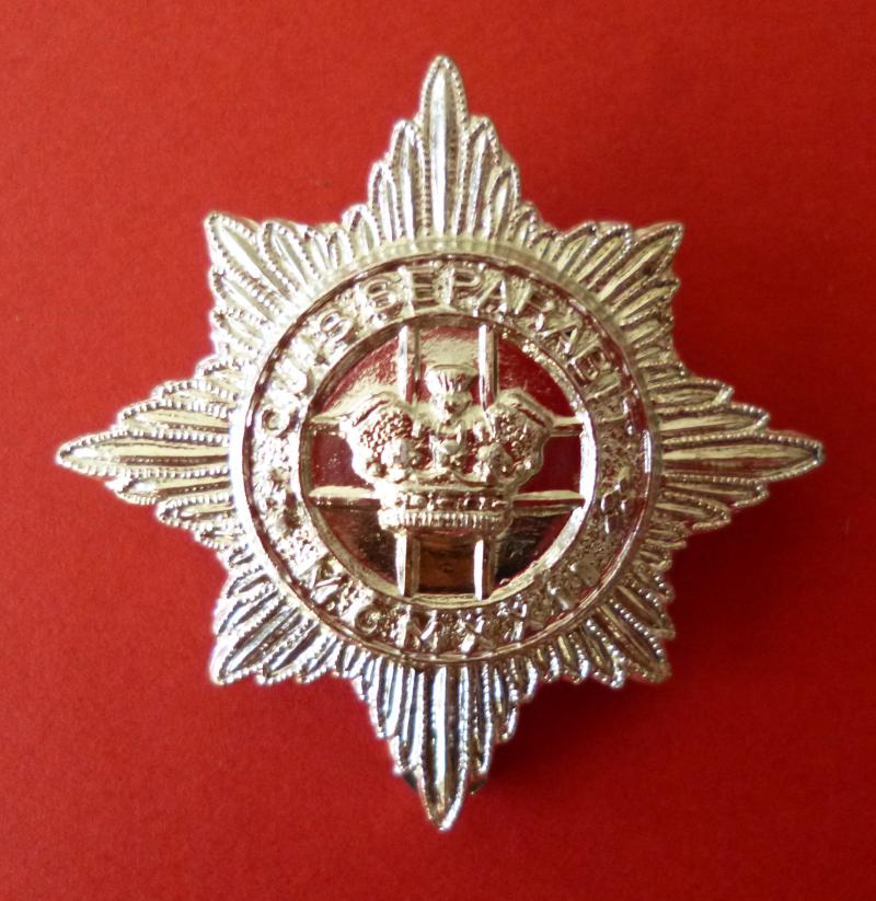 4th / 7th Royal Dragoon Guards Staybrite Cap-badge.