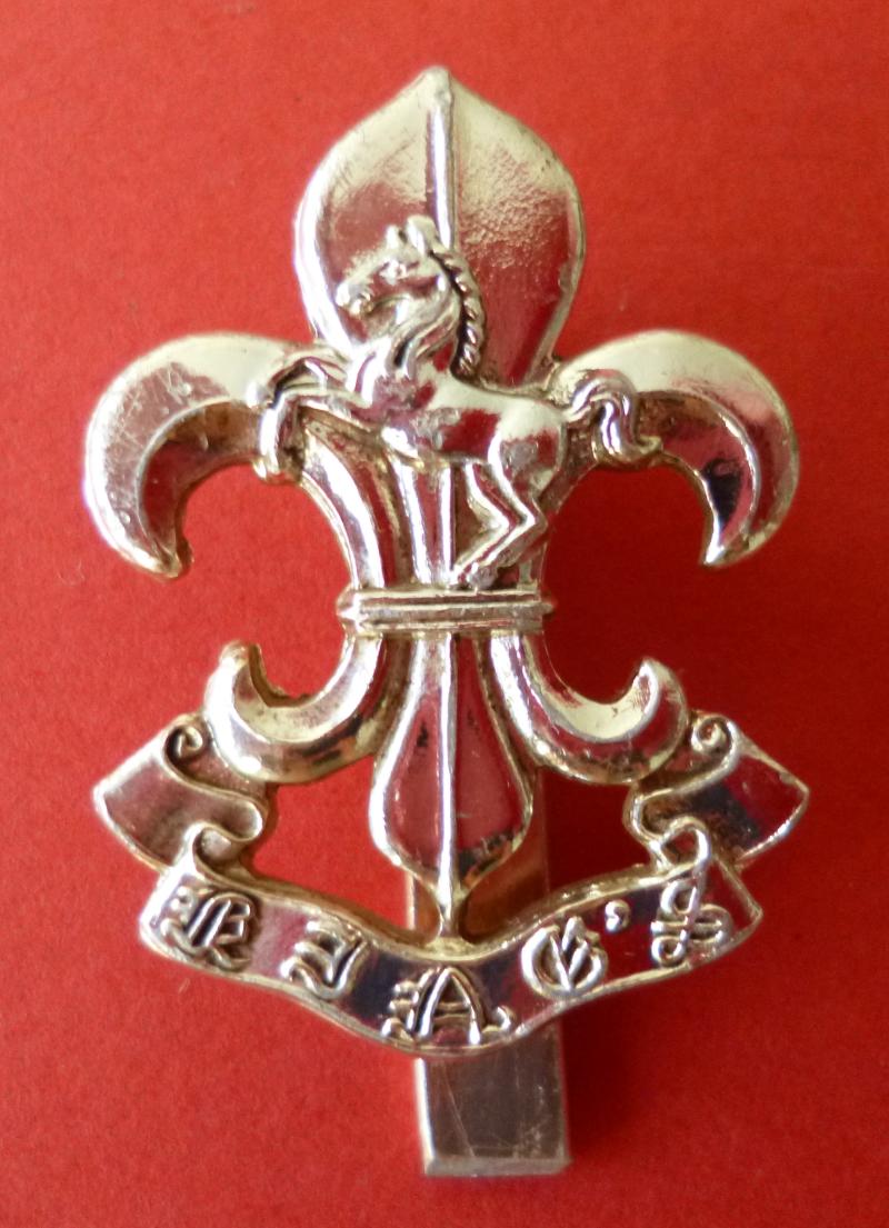 The King's Regiment Staybrite Cap-badge.