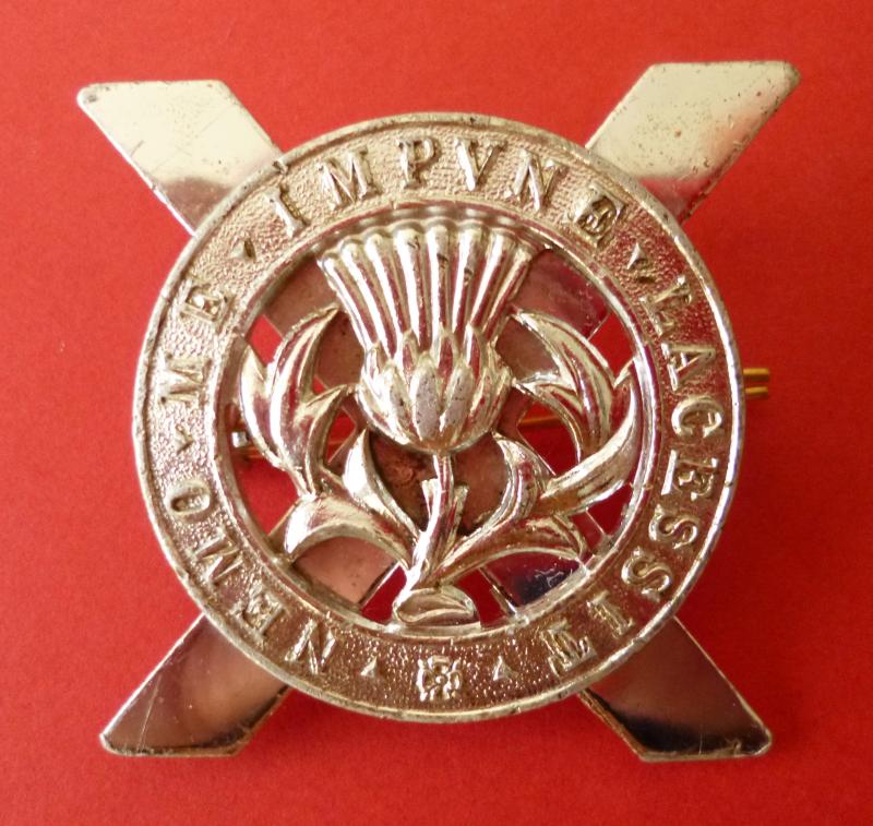 Lowland Brigade Staybrite Cap-badge.