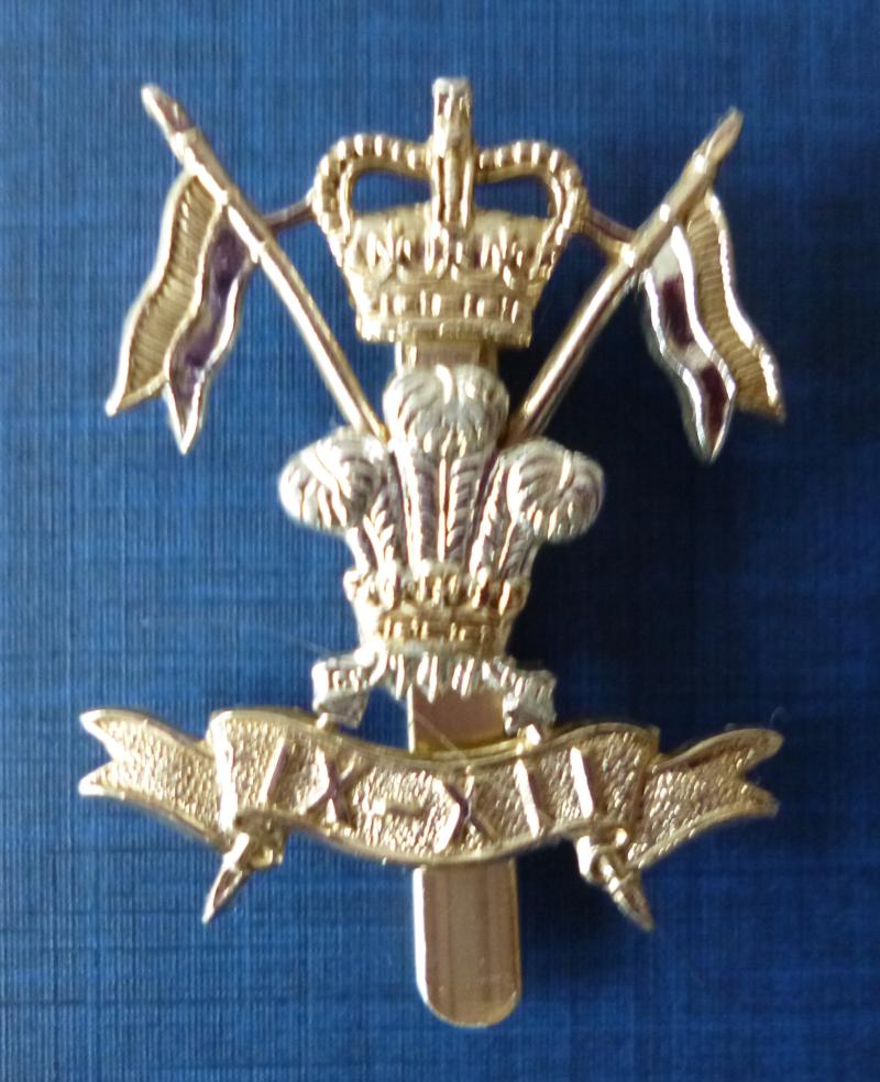 9th / 12th Lancers Staybrite Cap-badge.