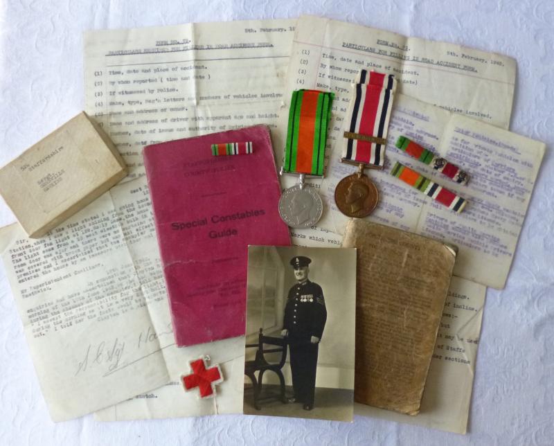 WW2 Special Constable's Grouping including Medals, Documents, etc.