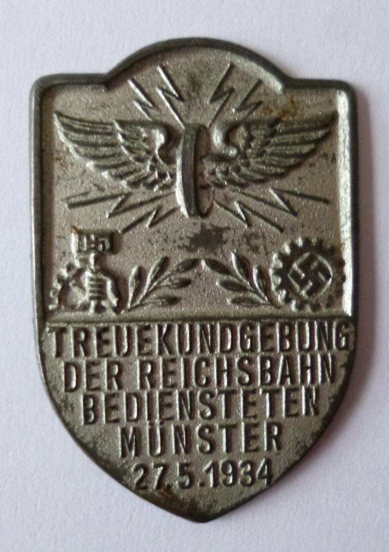 Third Reich : 1934 Event Badge 