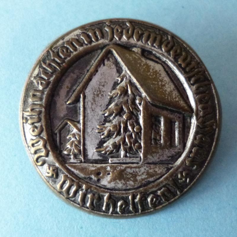 Third Reich : WHW Christmas Donation-badge.