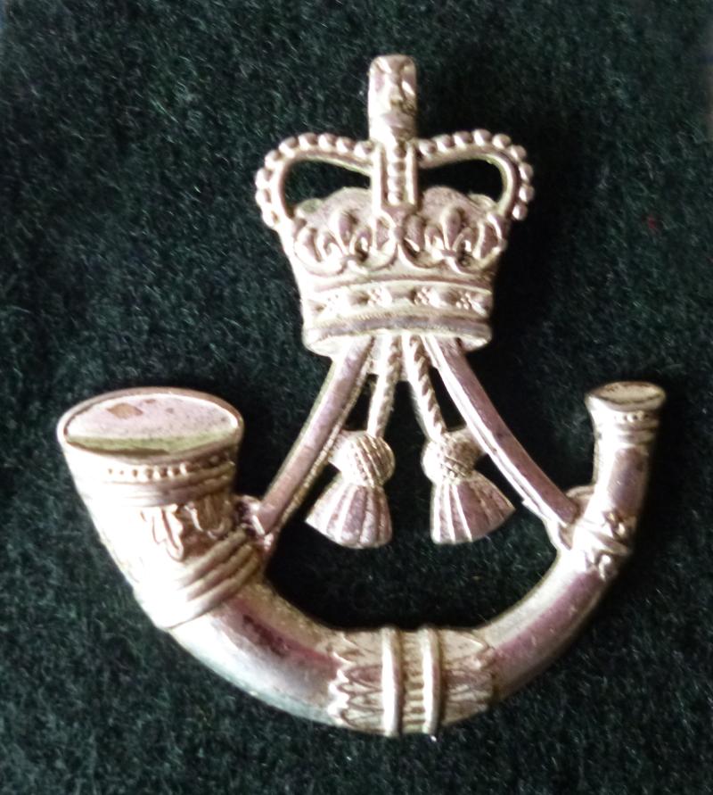 The Rifles Cap-badge.