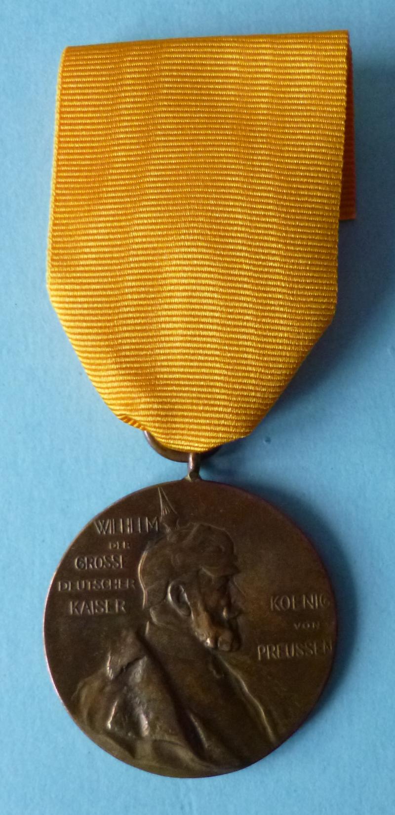 Imperial : German 1897 Kaiser Wilhelm I Centenary Medal.