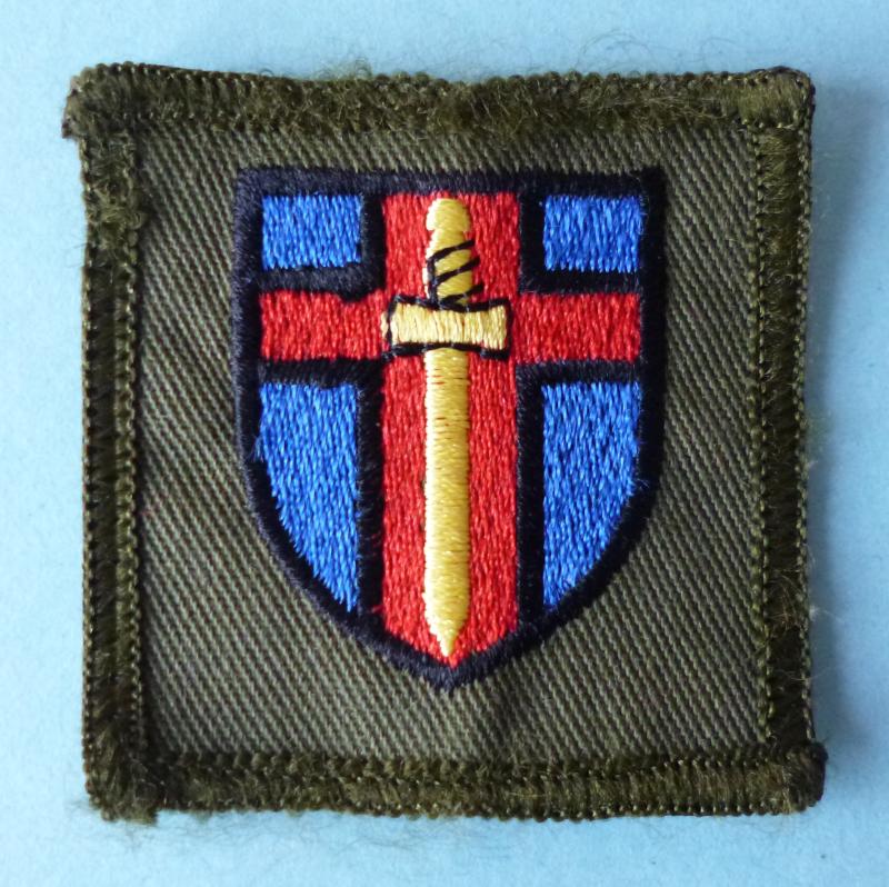 Army HQ Rhine & European Support Group Shoulder-flash.