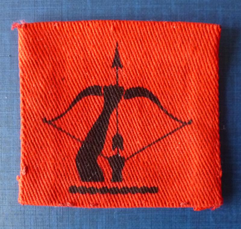 Anti-Aircraft Command Printed Shoulder-flash.