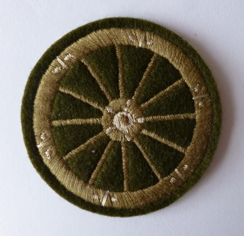 Guards / Household Division Machine-embroidered Wheelwrights Arm-badge.