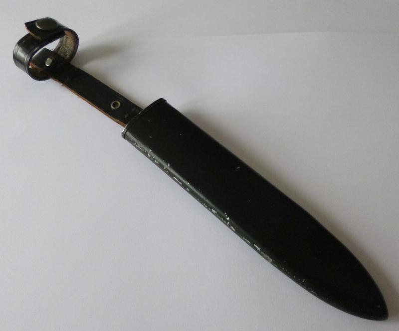 BRD / Third Reich : Post-war Manufactured Sheath for a Hitler-Jugend Pattern Knife.