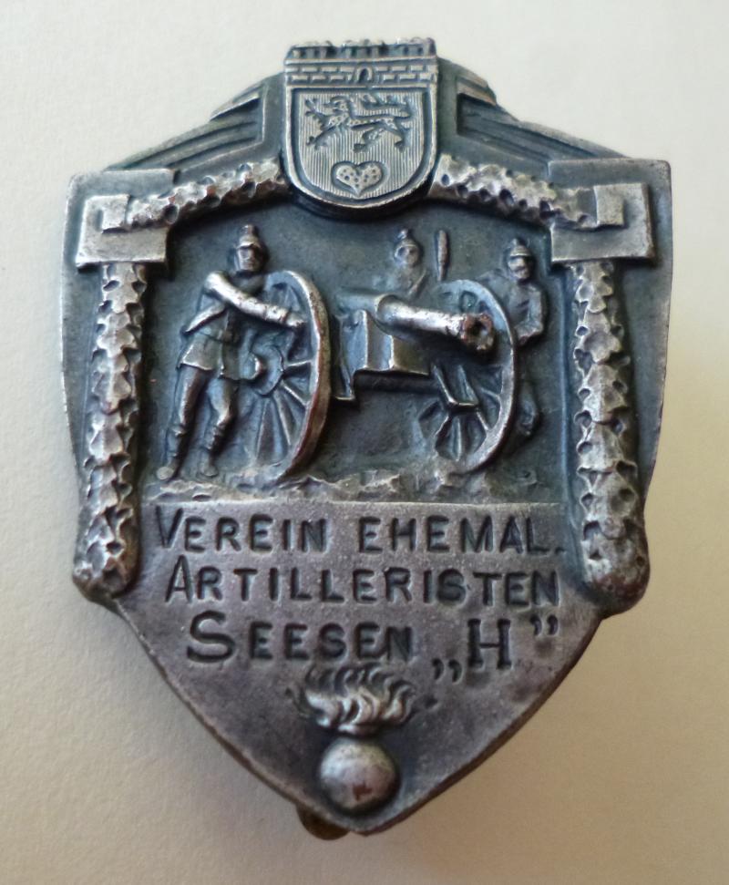 Imperial : German Membership-badge for the Verein Ehemaligen Artilleristen Seesen 