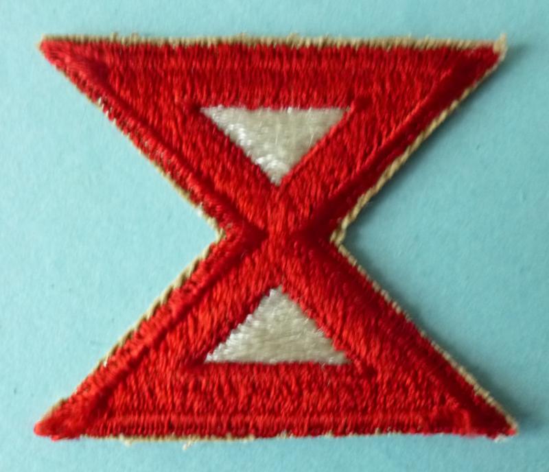 USA : WW2 Army 10th Army Shoulder-flash.