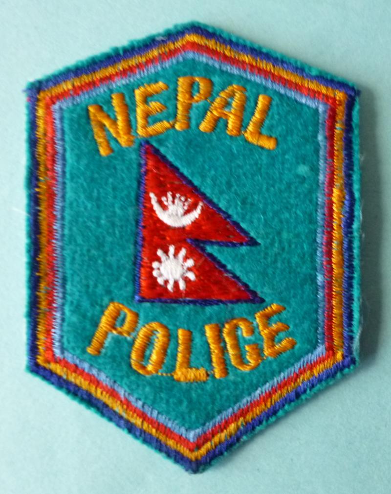 Nepal : Nepal Police Shoulder-patch.