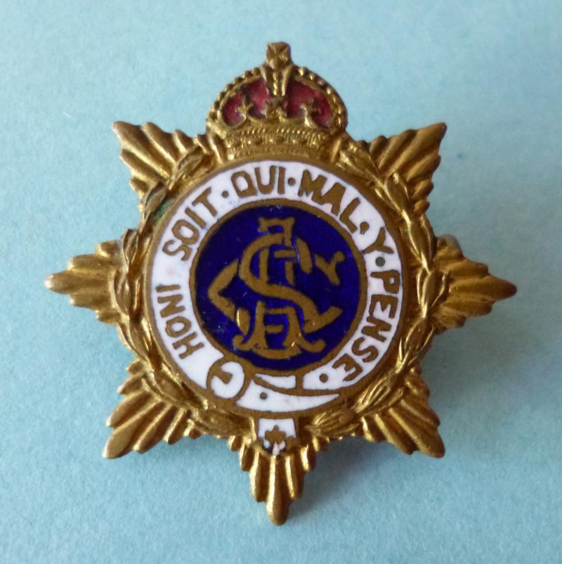 WW1 Army Service Corps Enamelled Sweetheart-brooch.