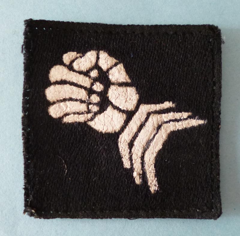 6th Armoured Division Machine-woven Shoulder Flash.