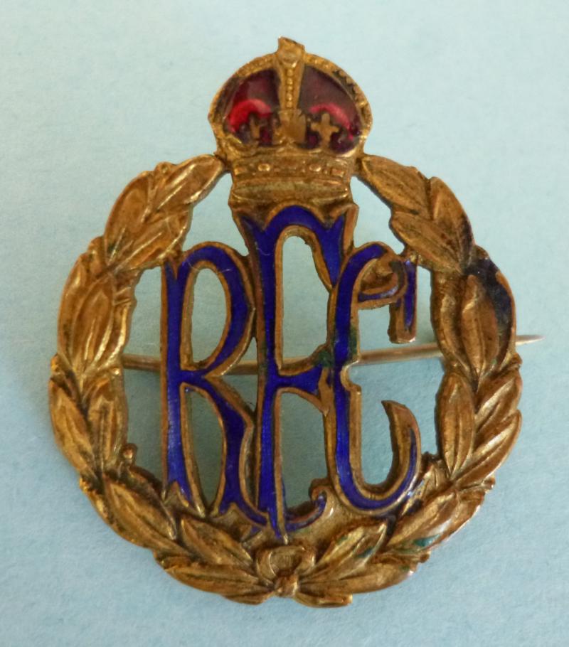 Royal Flying Corps Enamelled Sweetheart Brooch.