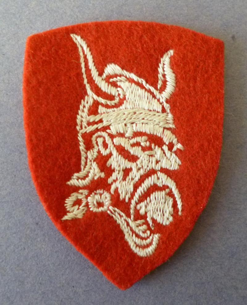 Army East Anglian District Machine-embroidered Shoulder-flash.