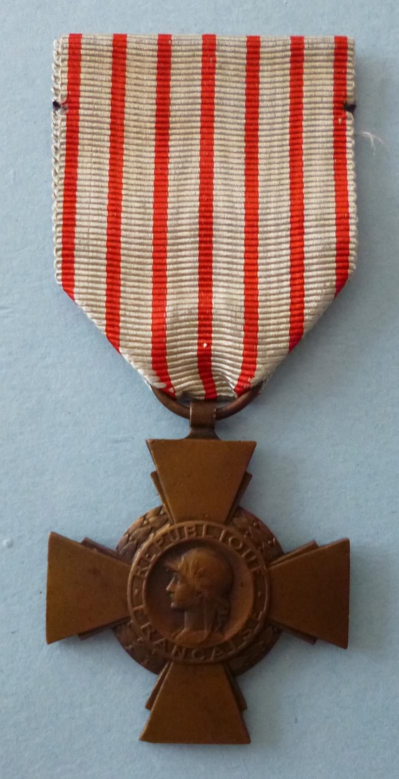France : Combatants Cross (Croix du Combattant).