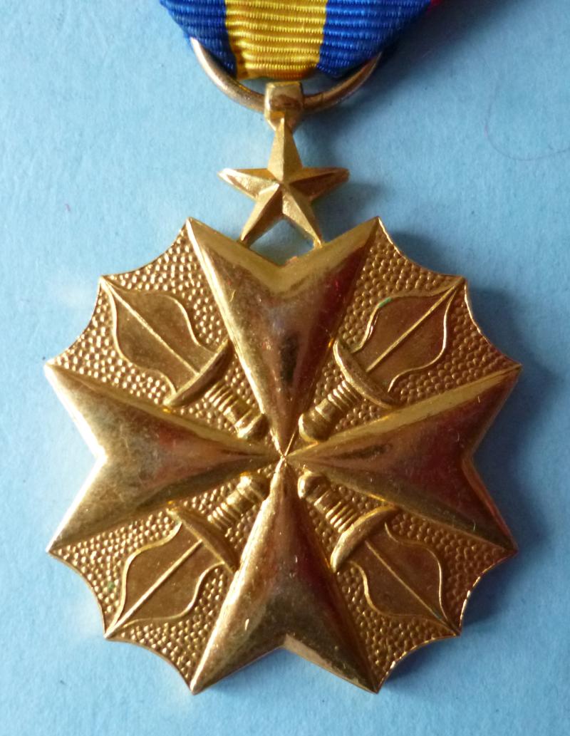 Congo : Gold (1st Class) Medal of Civil Merit.