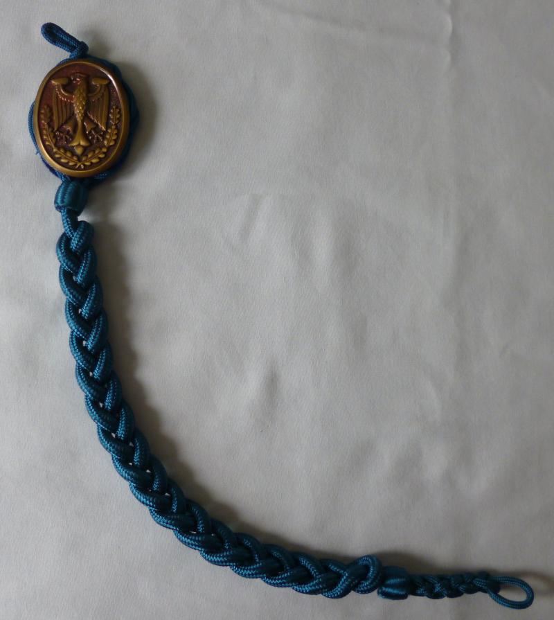 BRD :West German Bundesmarine Shooting Cord (Schützenschnur) - Bronze Grade.