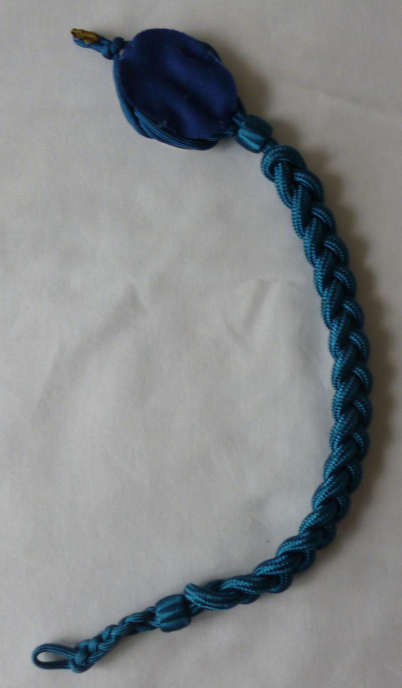 BRD :West German Bundesmarine Shooting Cord (Schützenschnur) - Silver Grade.