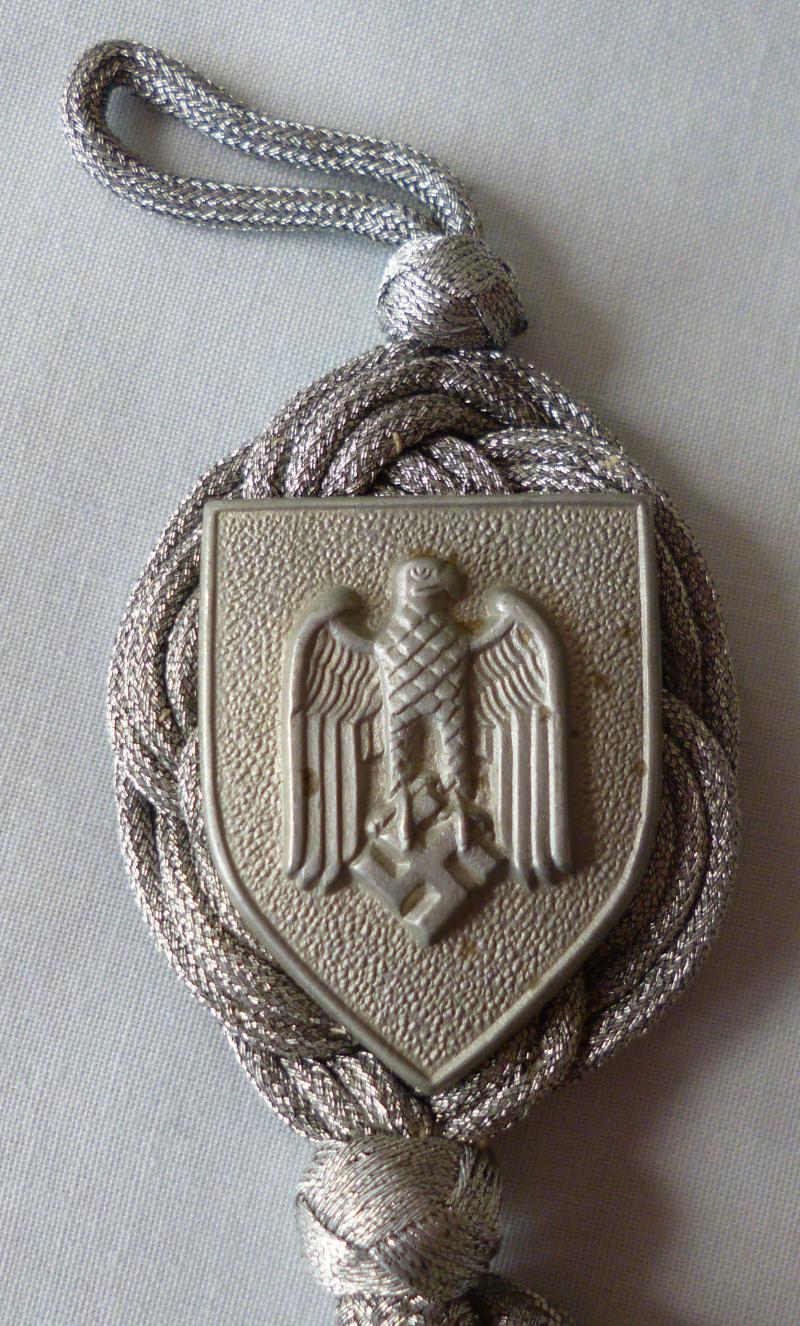 Third Reich : Army (Heer) 1st Pattern Shooting Cord (1936-1938) - Grade 1.