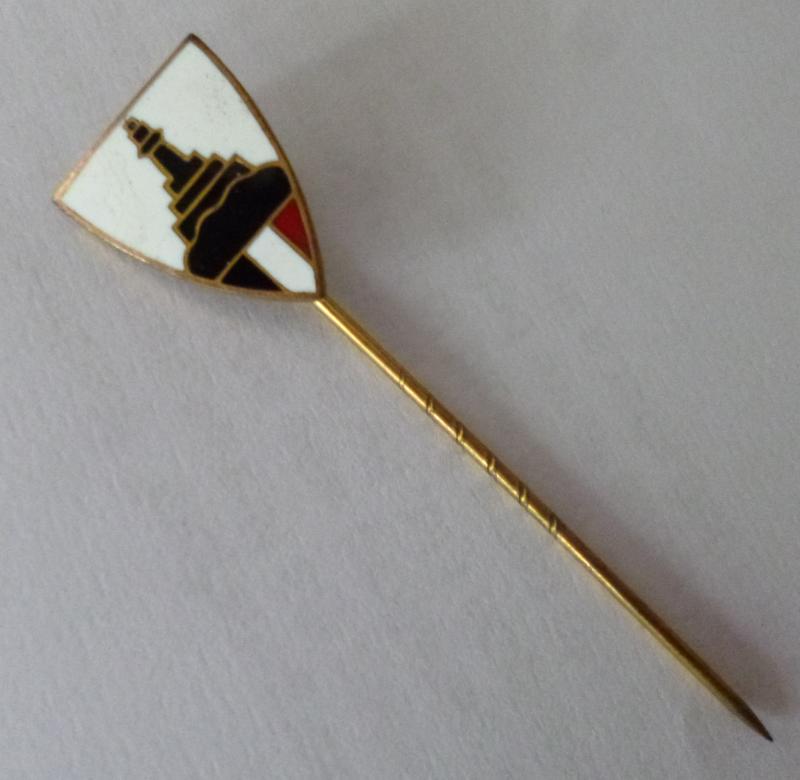 Third Reich : Deutscher Reichskriegerbund Kyffhäuser Old Comrades 1st pattern Stick-pin lapel-badge.