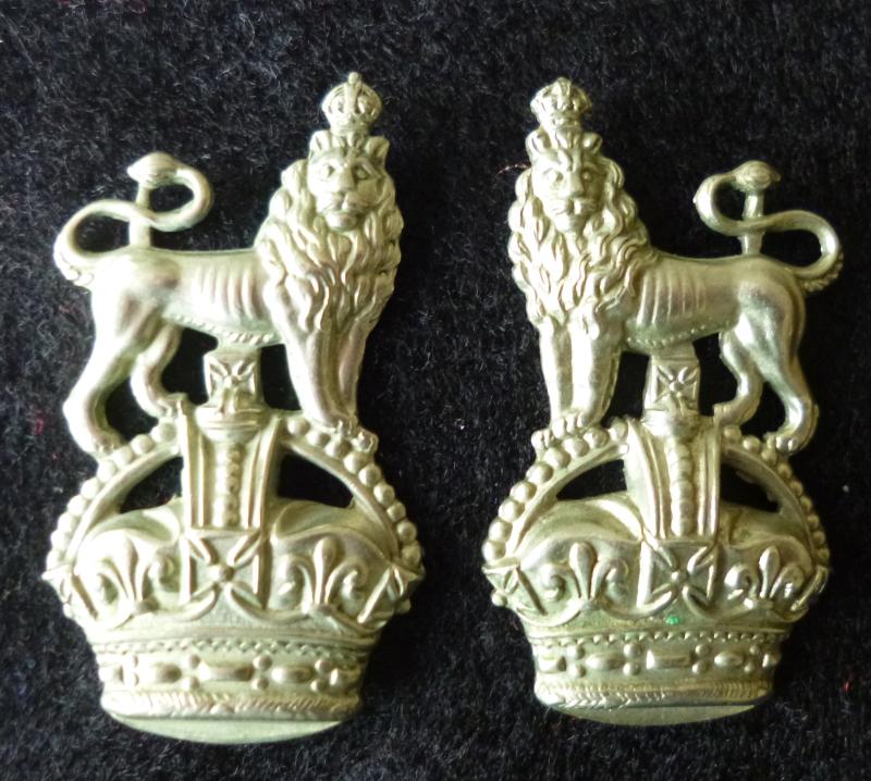 WW2 Pair of War Department Constabulary Collar-badges.