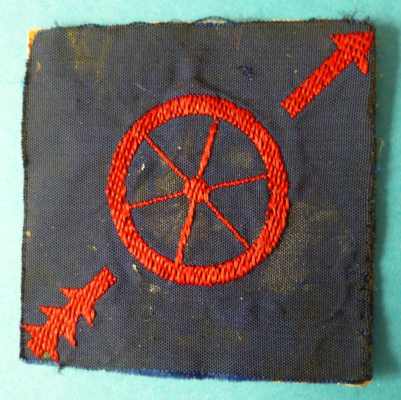 5th Army Group, Royal Artillery Machine-woven Shoulder-flash.