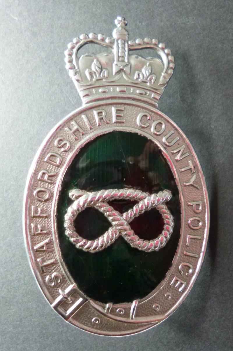 Staffordshire County Police Helmet Badge (pre-1968).