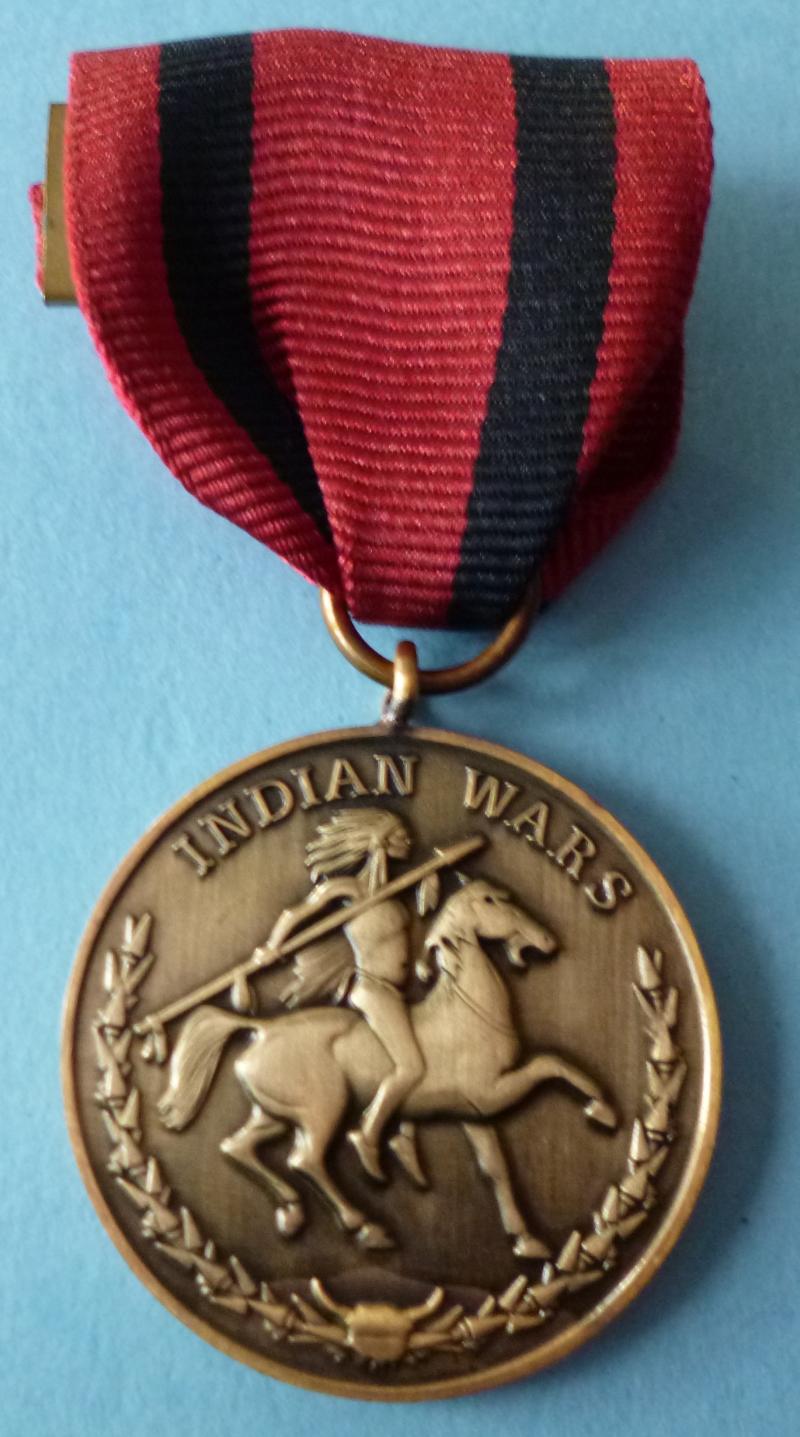 USA : Indian Wars Medal 1865-1891.