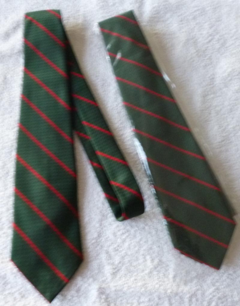 Durham Light Infantry Regimental Tie.
