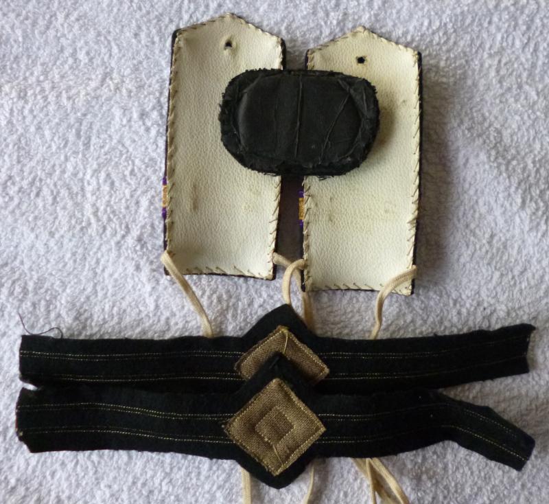 Merchant Navy Bibby Line Fourth Engineer Set of Officers' Insignia.