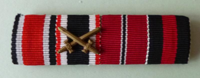 Third Reich : Medal Ribbon-bar with Four Ribbons.