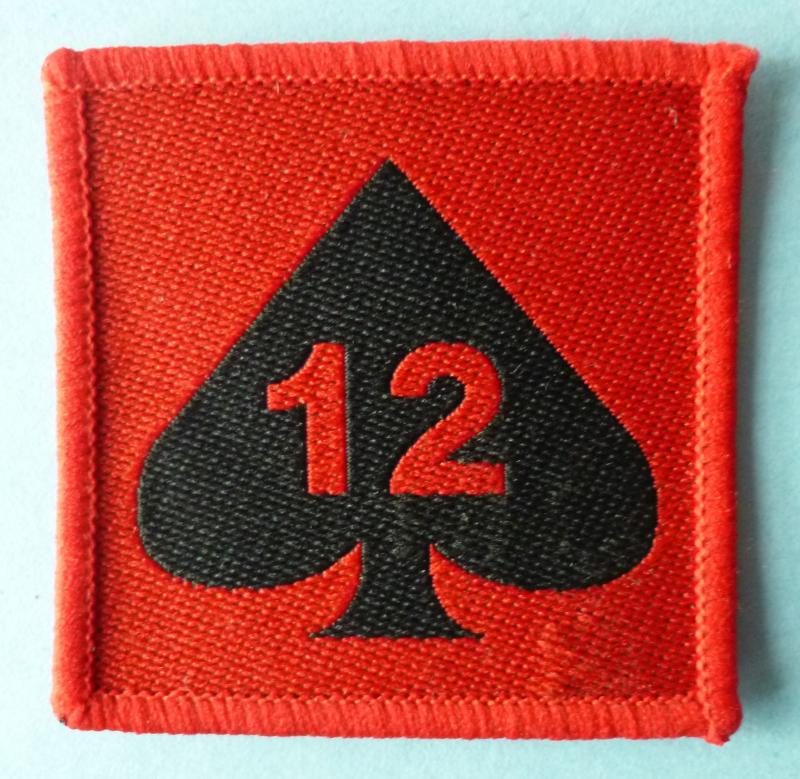 Army 12th Mechanized Brigade Shoulder-flash / TRF.