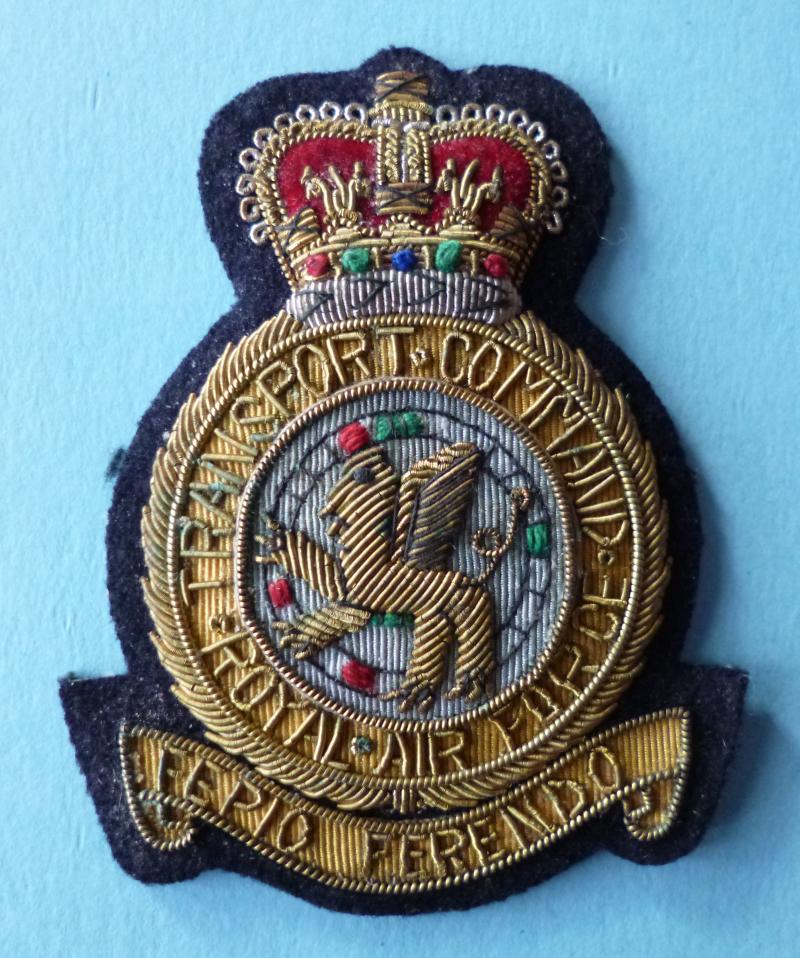 Royal Air Force Transport Command Blazer-badge.
