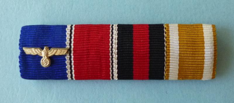 Third Reich : Medal Ribbon-bar with Four Ribbons.