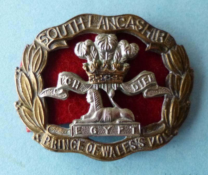 South Lancashire Regiment (Prince of Wales's Vols) Beret-badge.