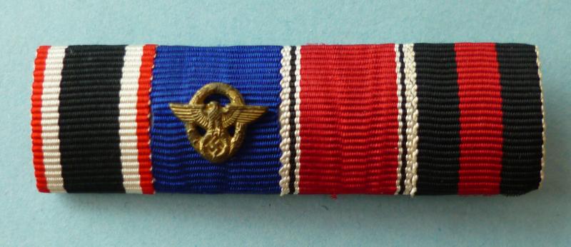 Third Reich : Medal Ribbon-bar with Four Ribbons.