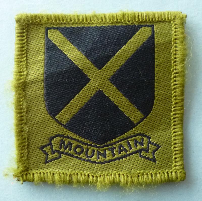 52nd Lowland Brigade Subdued Shoulder-flash / TRF.