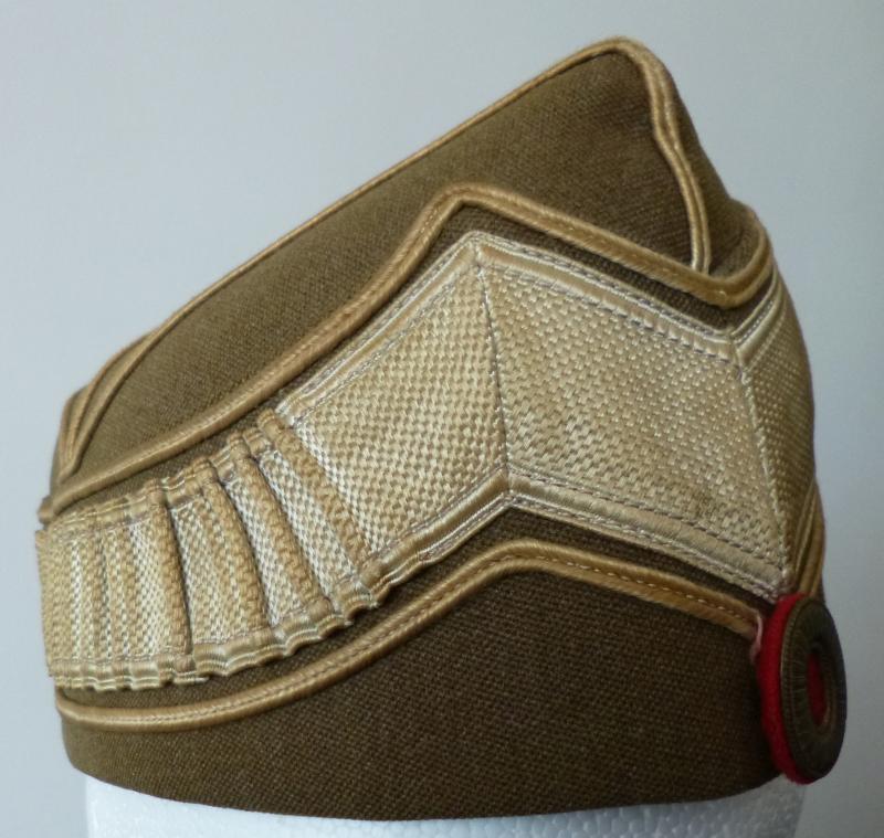 Denmark : WW2 (?) Army Officer's M23 Rigid-pattern Forage-cap.