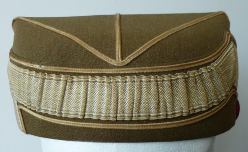Denmark : WW2 (?) Army Officer's M23 Rigid-pattern Forage-cap.