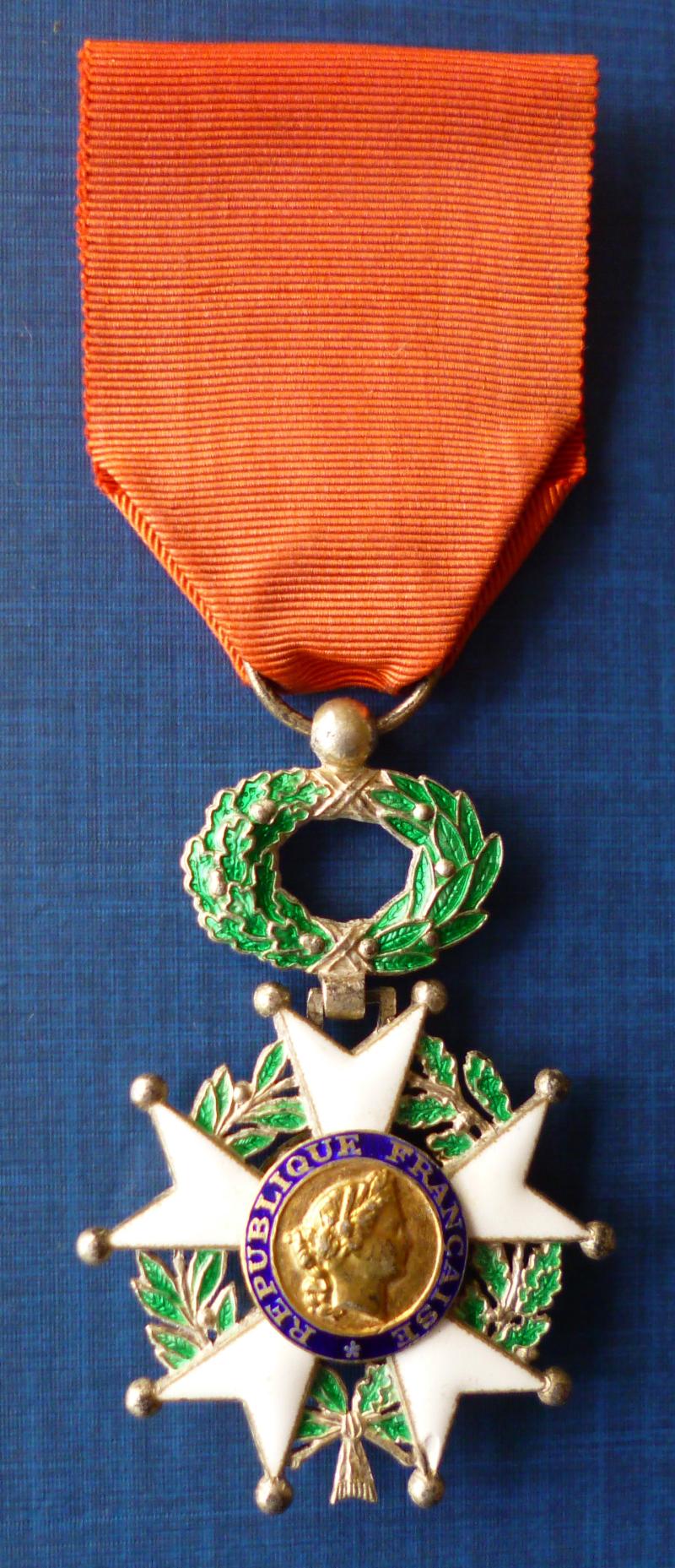 France : Légion d'honneur Chevalier (Knight) Class.